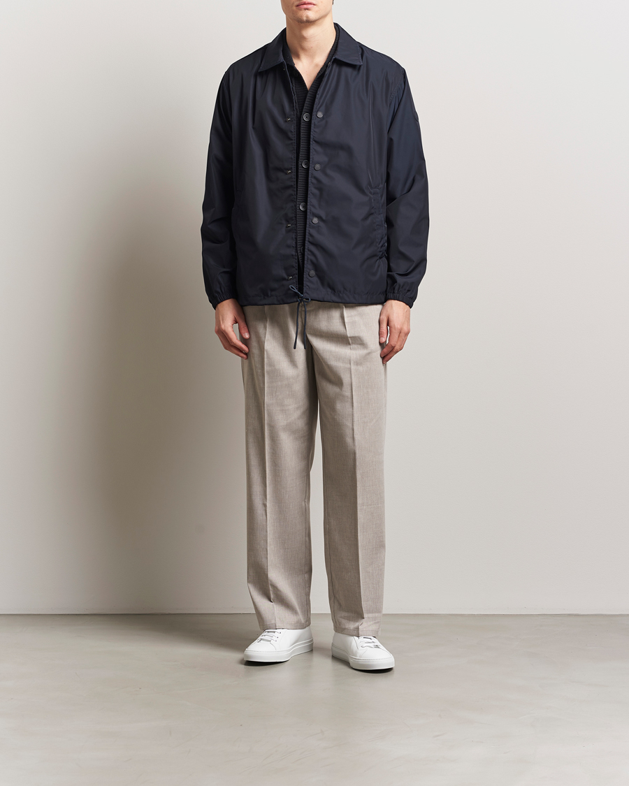 Homme | Manteaux Et Vestes | Save The Duck | Prince Wind/Water Resistant Coach Jacket Blue Black