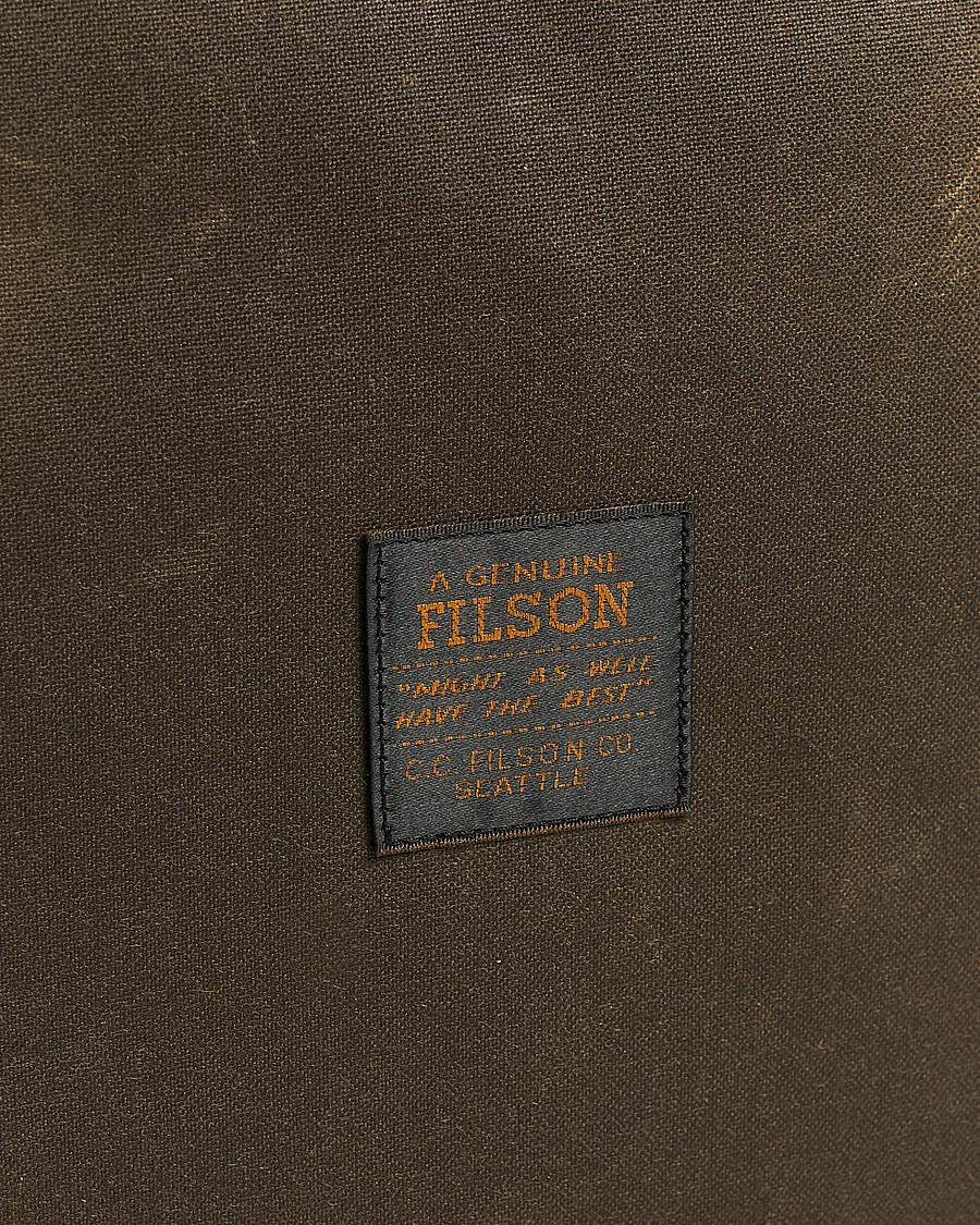 Homme | Filson Tin Cloth Small Duffle Otter Green | Filson | Tin Cloth Small Duffle Otter Green