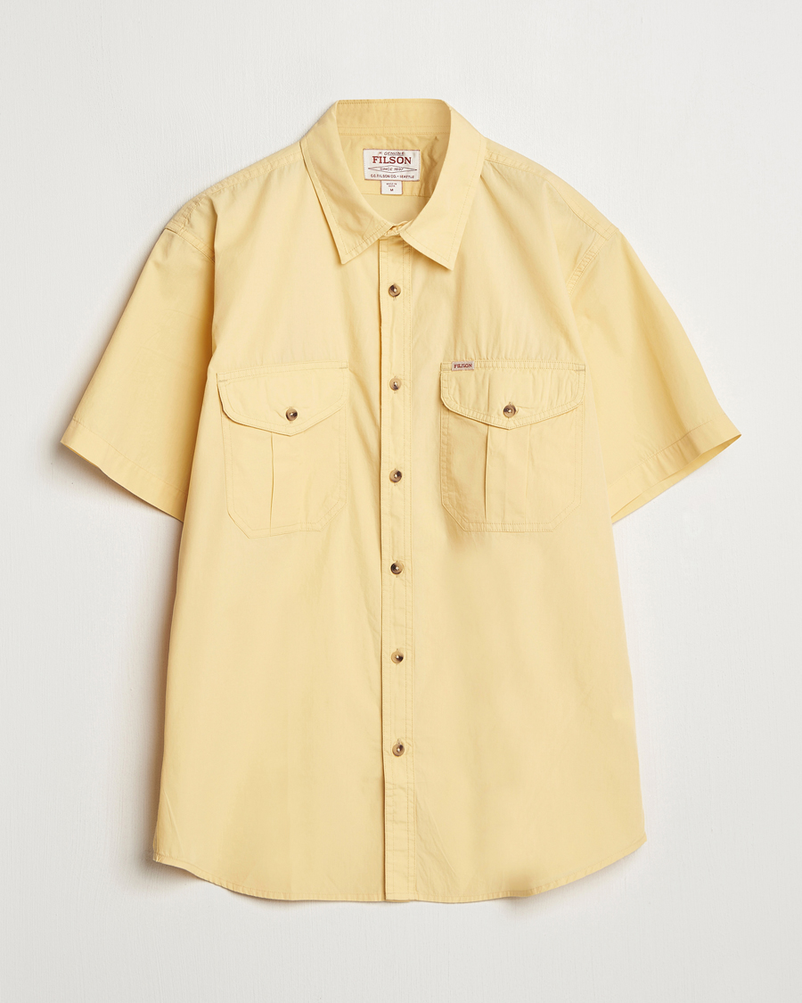 Homme | Chemises | Filson | Washed Short Sleeve Shirt Straw