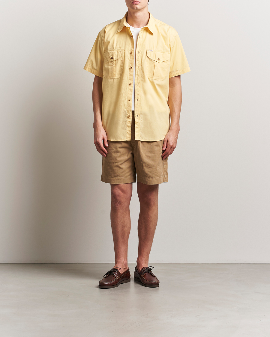 Homme | Chemises | Filson | Washed Short Sleeve Shirt Straw