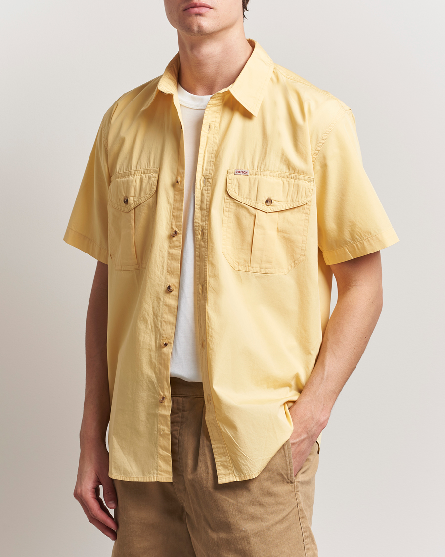 Homme | Chemises | Filson | Washed Short Sleeve Shirt Straw