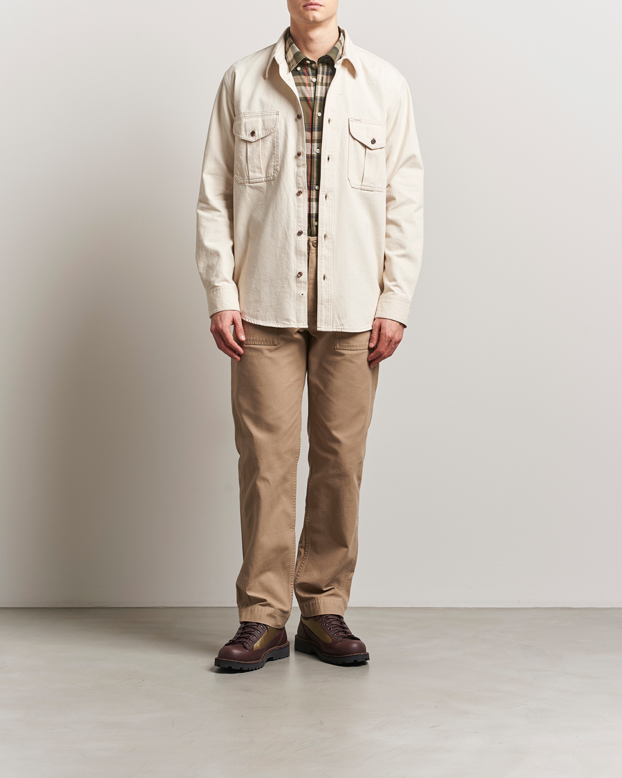 Homme | Chemises | Filson | Denim Guide Shirt Natural Seed