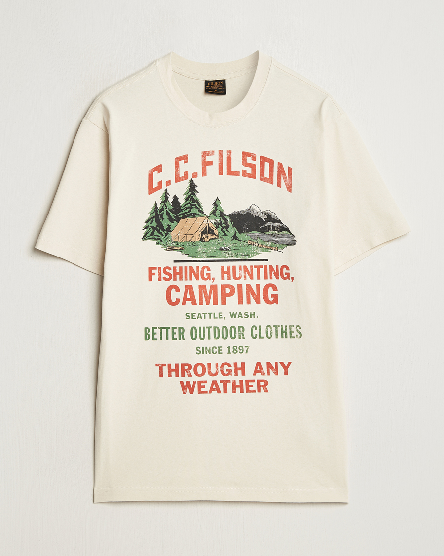Homme | T-shirts | Filson | Frontier Graphic T-Shirt Birch