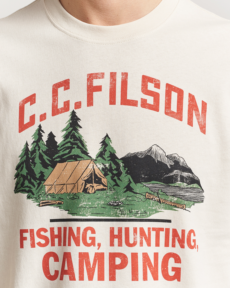 Homme | T-shirts | Filson | Frontier Graphic T-Shirt Birch