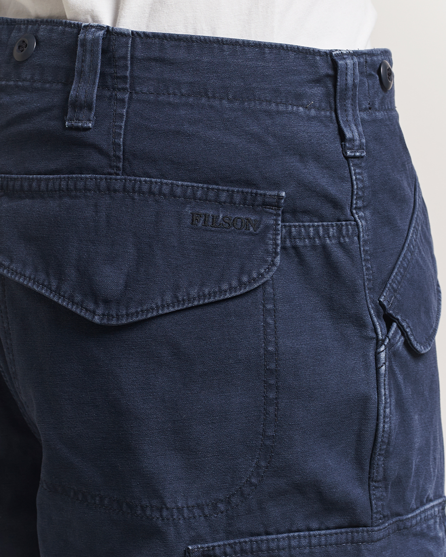 Homme | Shorts | Filson | Field Cargo Shorts Blue Mussel