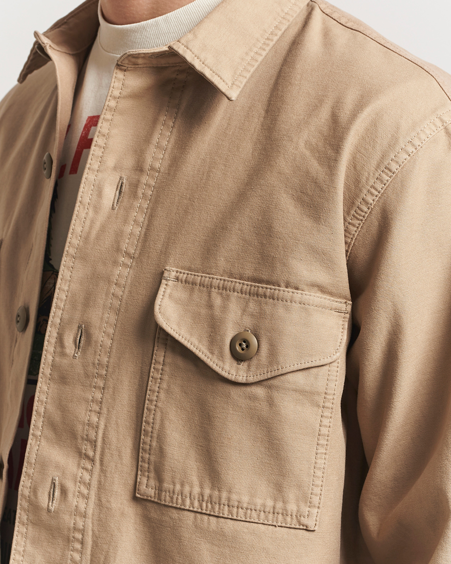 Homme | Chemises | Filson | Reverse Sateen Jac-Shirt Gray Khaki