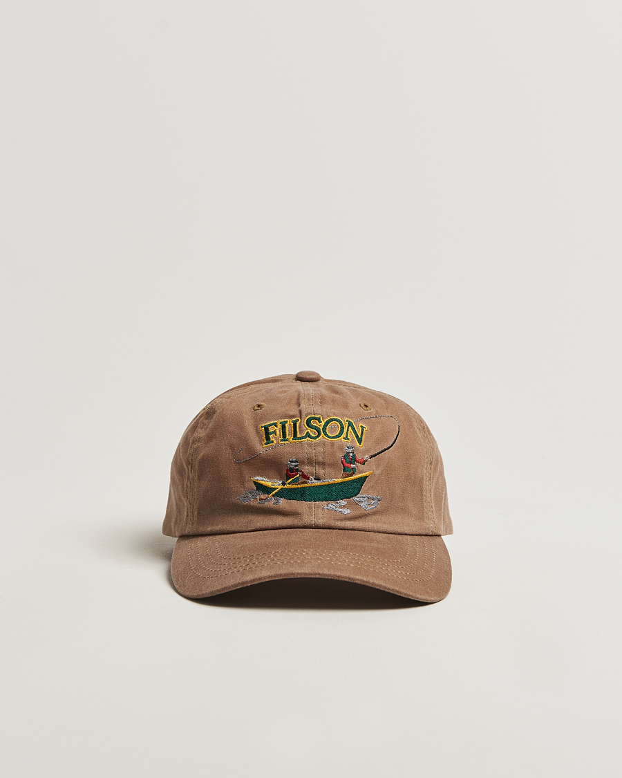 Homme | Filson Low Profile Logger Cap Pecan | Filson | Low Profile Logger Cap Pecan