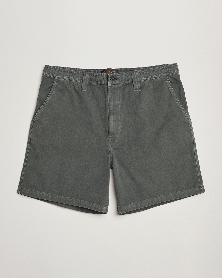 Homme | Filson Oakville Canvas Shorts Gravel | Filson | Oakville Canvas Shorts Gravel