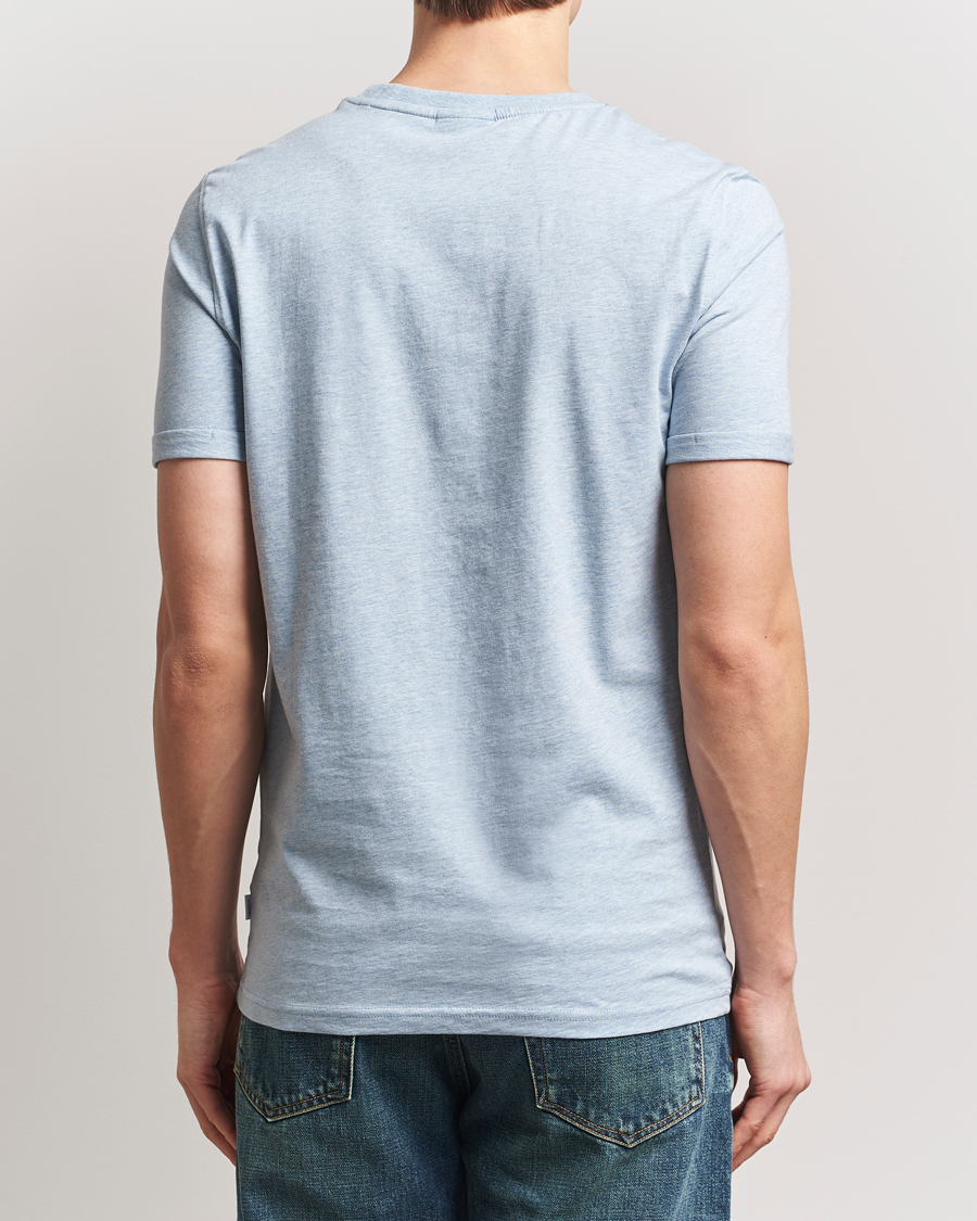 Homme | T-shirts | LES DEUX | Nørregaard Tonal T-Shirt Xenon Blue Melange