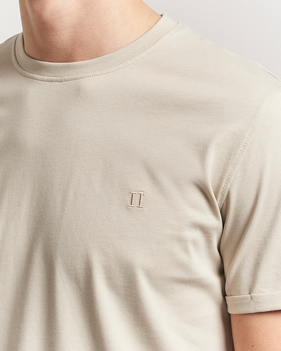 Homme | T-shirts | LES DEUX | Nørregaard Tonal T-Shirt Light Sand
