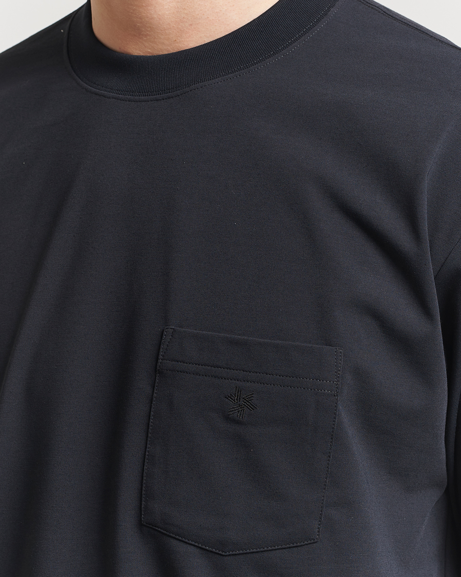 Homme | T-shirts | Goldwin | Oversize Pocket T-Shirt Black
