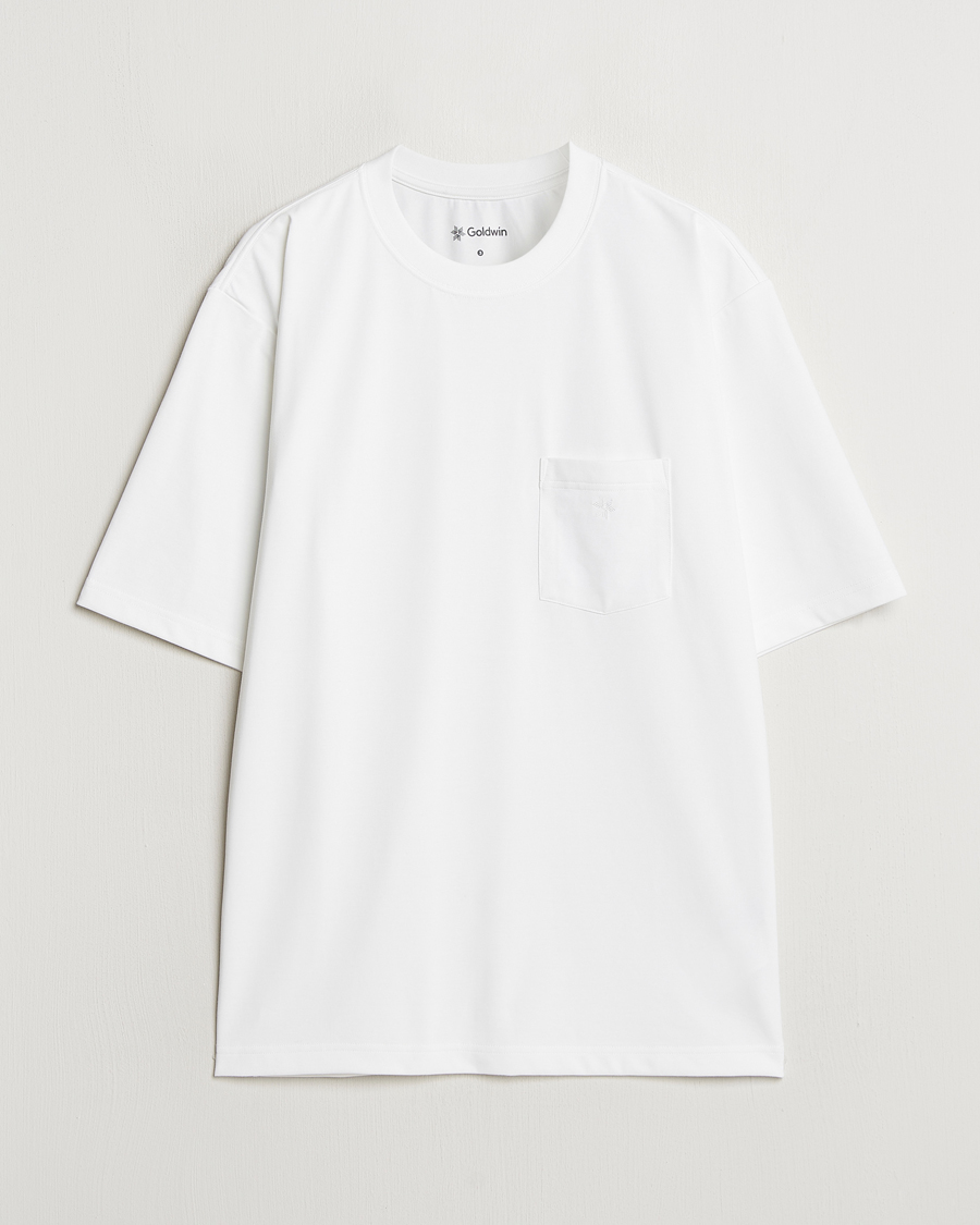 Homme | T-shirts | Goldwin | Oversize Pocket T-Shirt White