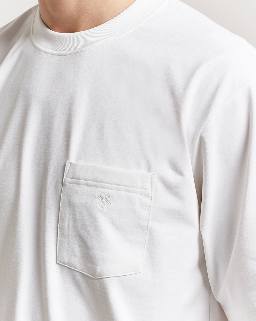 Homme | T-shirts | Goldwin | Oversize Pocket T-Shirt White