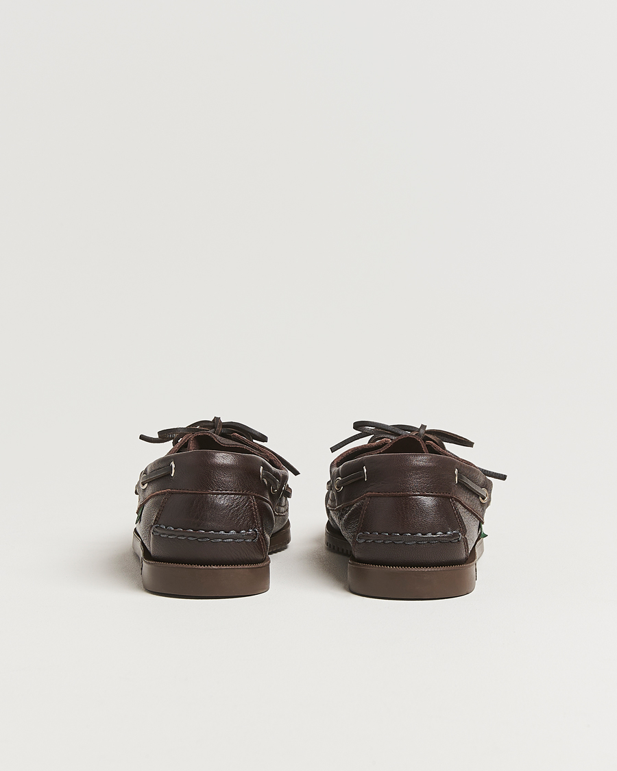 Homme | Paraboot Barth Boat Shoe Marron Deerskin | Paraboot | Barth Boat Shoe Marron Deerskin