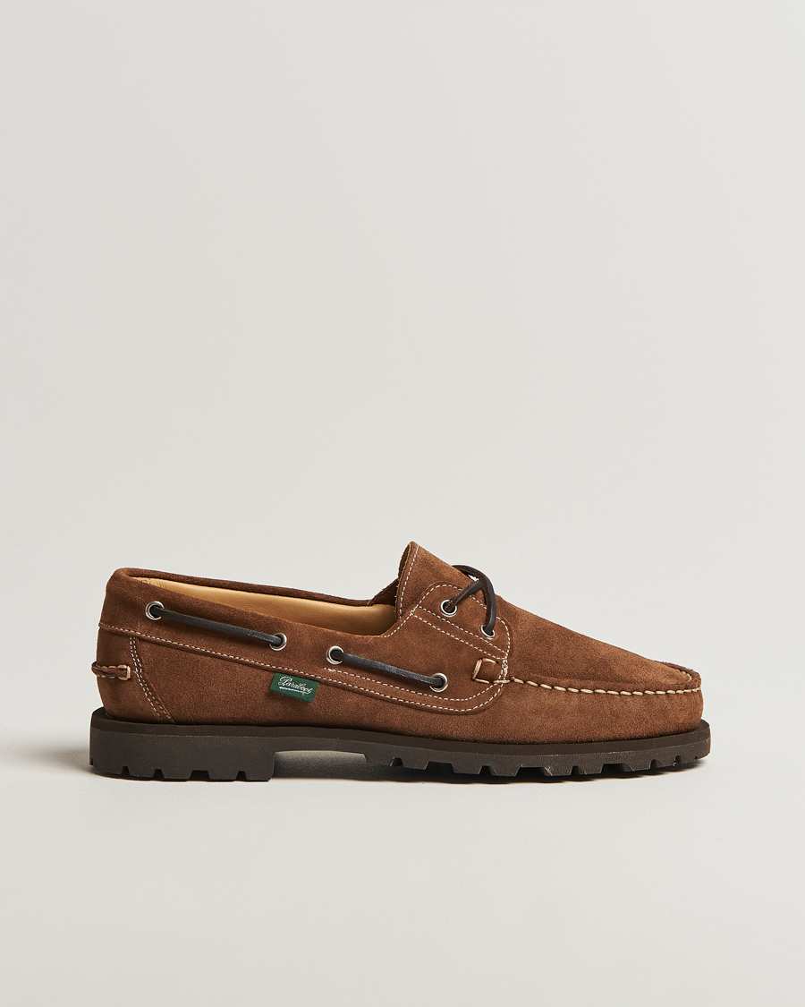 Homme | Chaussures Bateau | Paraboot | Malo Moccasin Cognac Suede