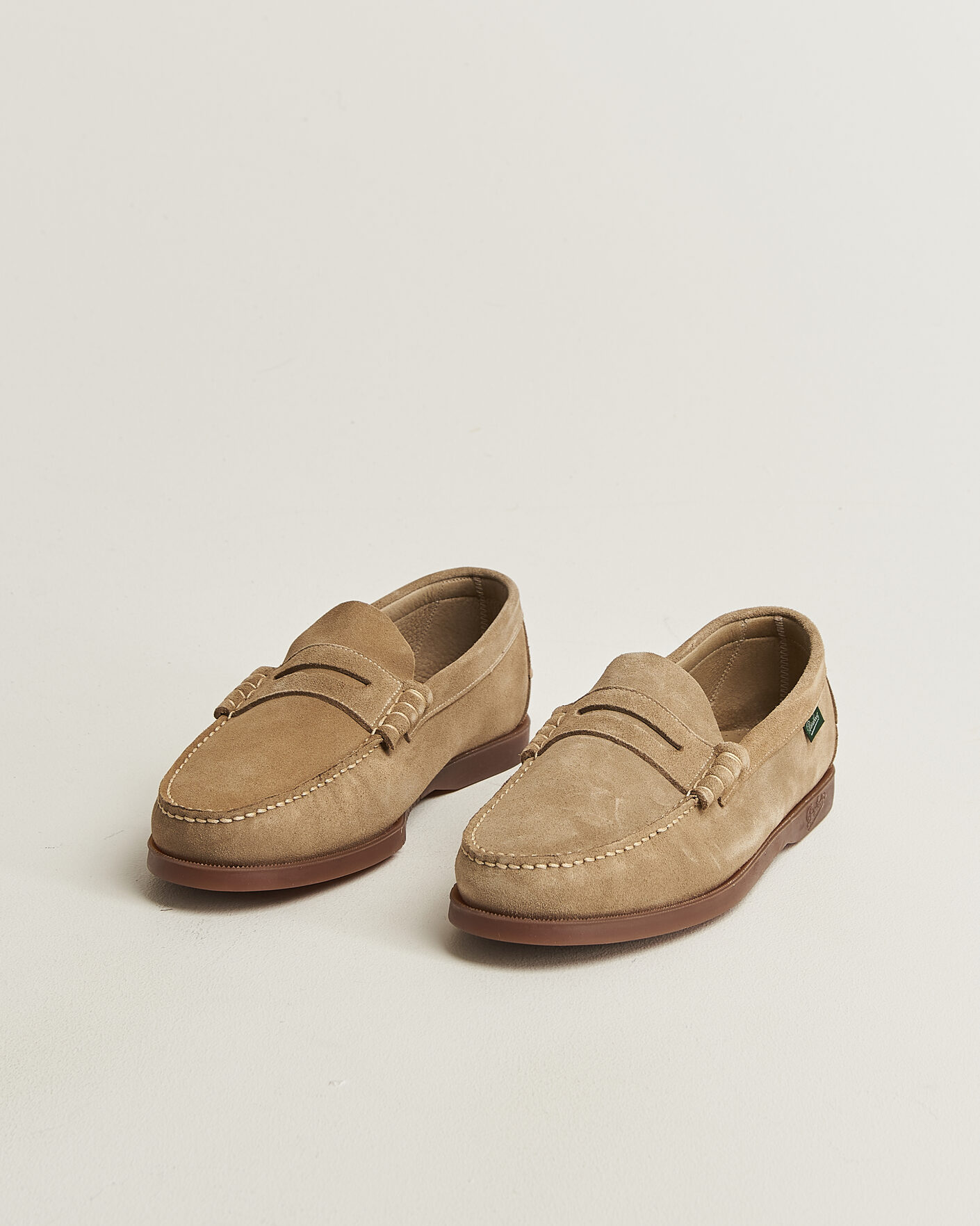 Homme | Loafers | Paraboot | Coraux Moccasin Sand Suede