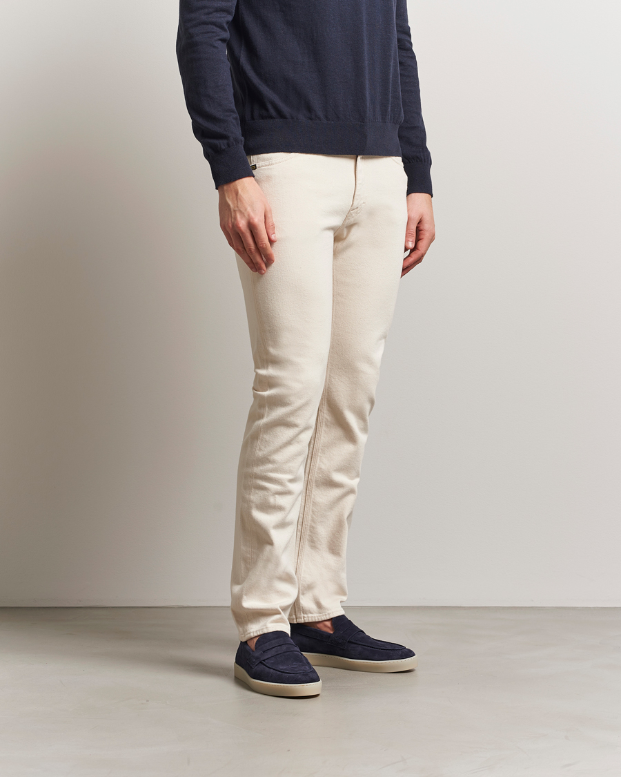 Homme | Pantalons | Tiger of Sweden | Des Jeans Ecru