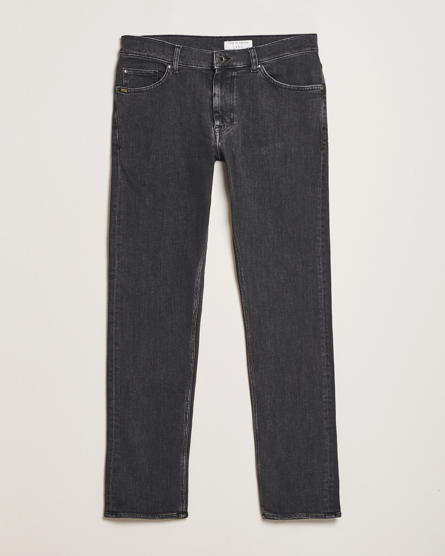 Homme | Jeans | Tiger of Sweden | Evolve Stretch Cotton Jeans Washed Black