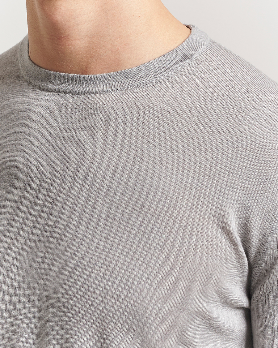 Homme | Pulls Et Tricots | Tiger of Sweden | Connor Merino Sweater Granite