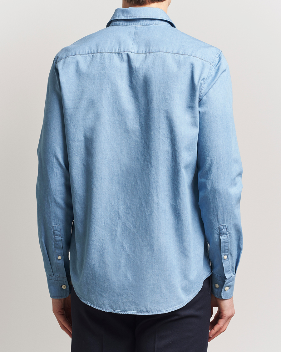 Homme | Chemises | Tiger of Sweden | Lowan Denim Shirt Blue