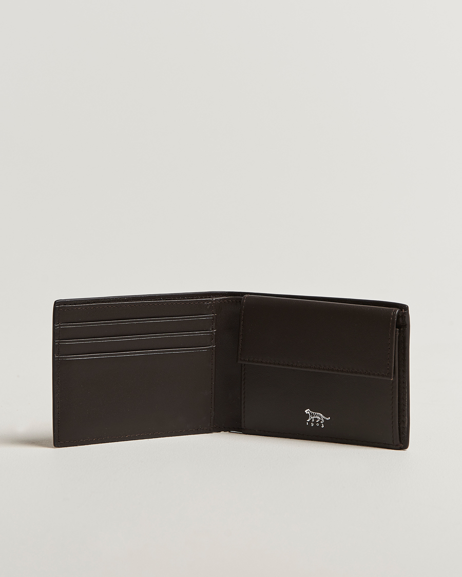 Homme | Tiger of Sweden Wivallius Leather Wallet Dark Brown | Tiger of Sweden | Wivallius Leather Wallet Dark Brown