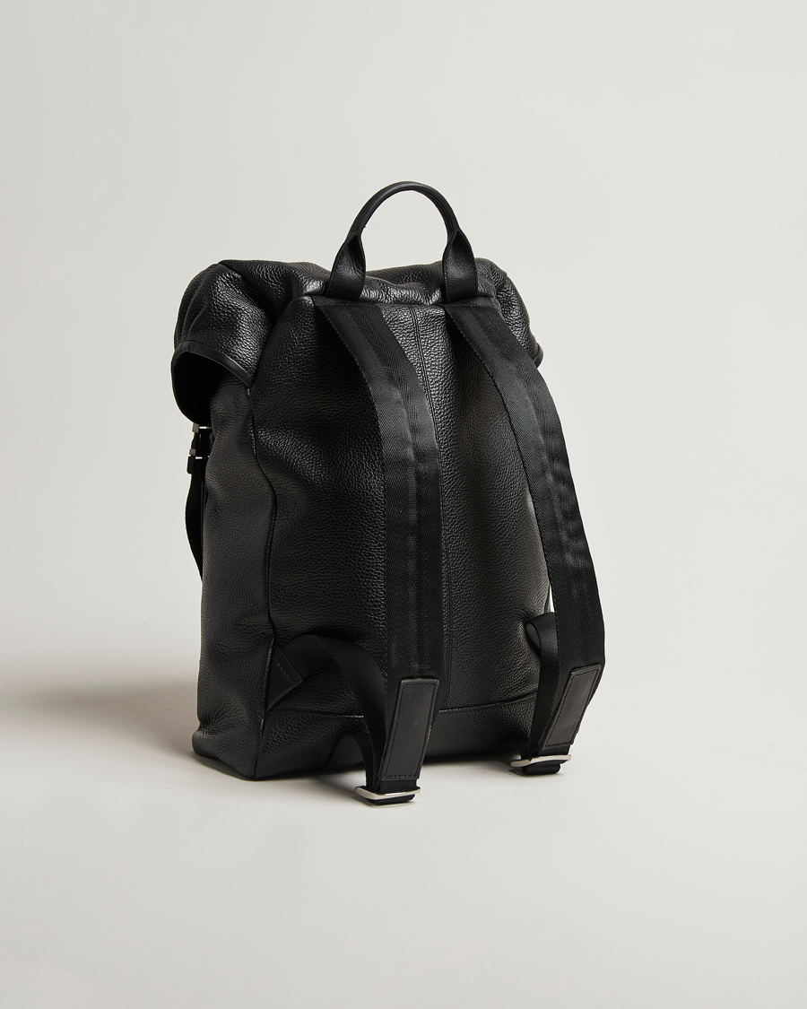 Homme | Tiger of Sweden Baha Leather Backpack Black | Tiger of Sweden | Baha Leather Backpack Black
