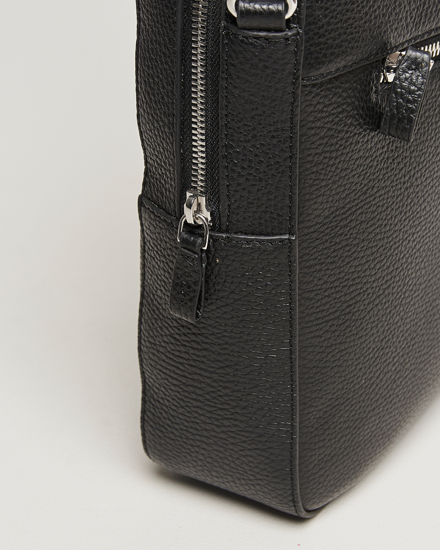 Homme | Tiger of Sweden Beckholmen Leather Briefcase Black | Tiger of Sweden | Beckholmen Leather Briefcase Black