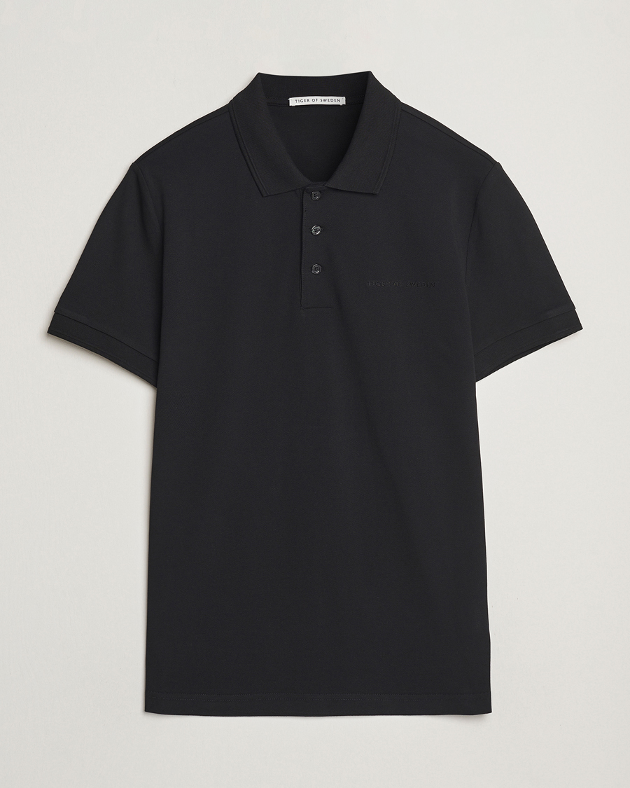 Homme | Polos | Tiger of Sweden | Darios Polo Black