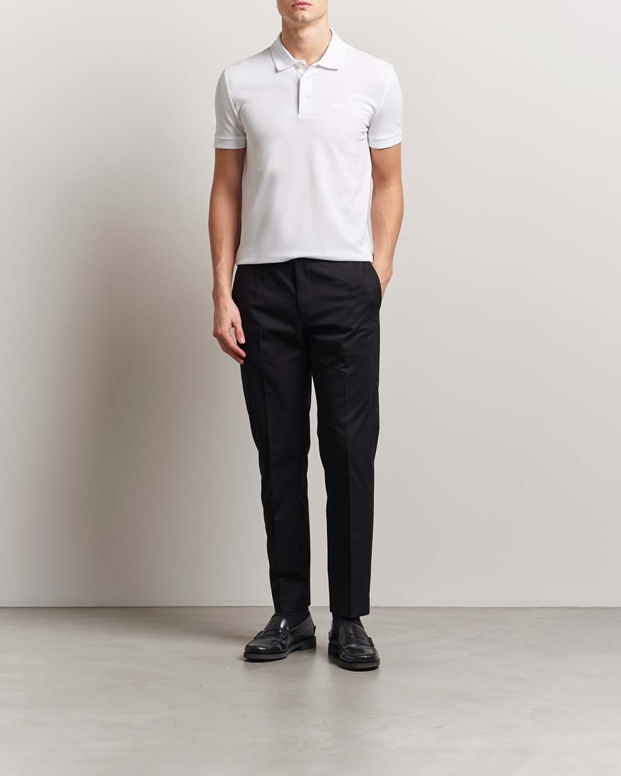 Homme | Polos | Tiger of Sweden | Darios Polo Pure White