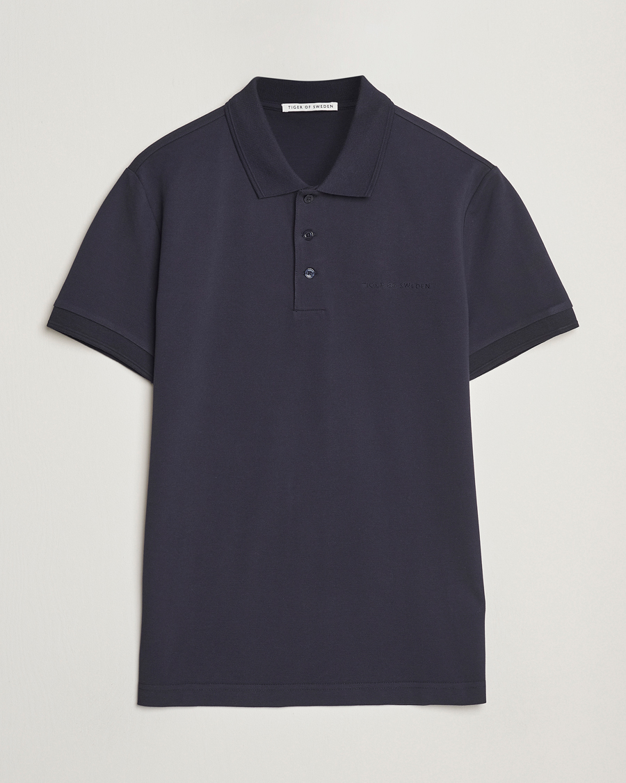 Homme | Polos | Tiger of Sweden | Darios Polo Light Ink