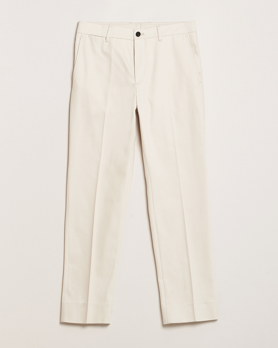 Homme | Pantalons | J.Lindeberg | Lois Cotton Twill Pants Moonbeam