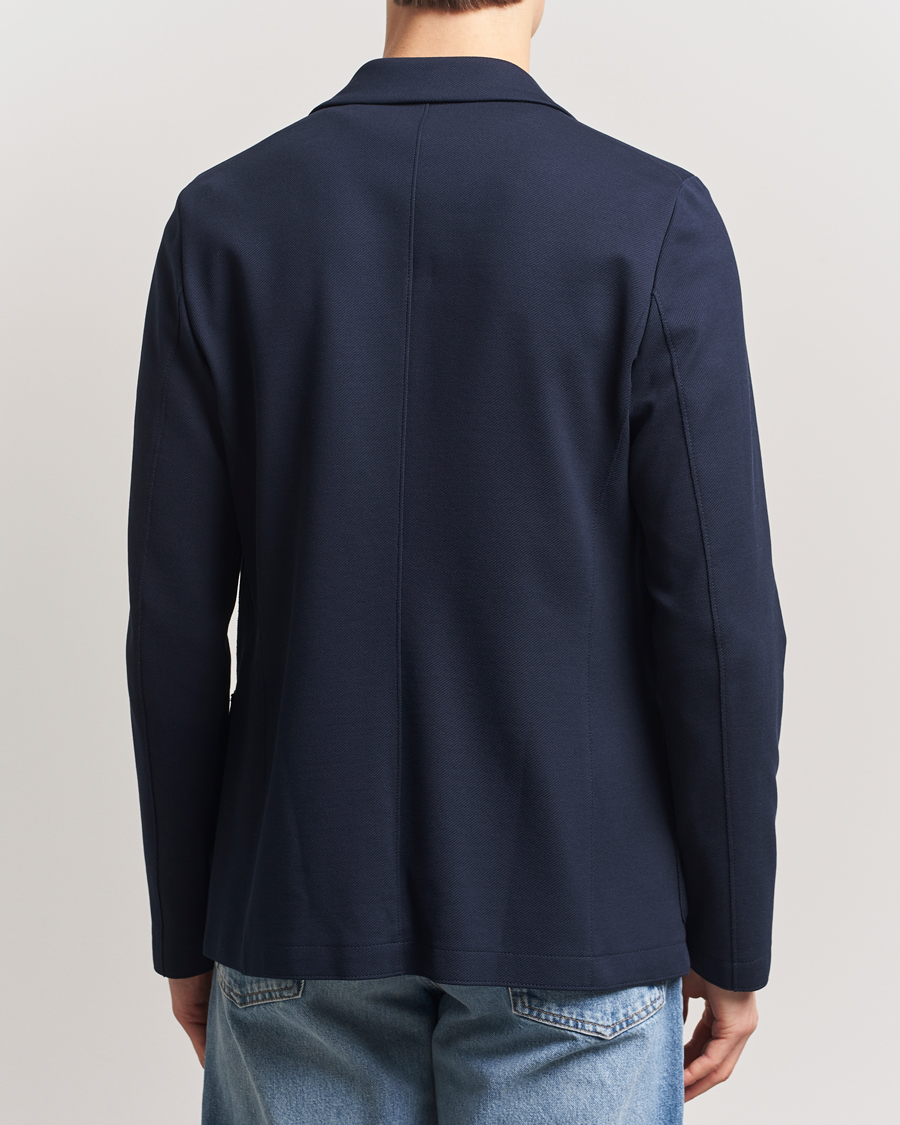 Homme | Blazers | Harris Wharf London | Loro Piana Cavalry Twill Blazer Navy Blue