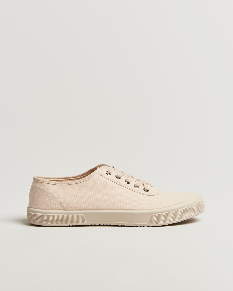 Homme | Novesta Cotton Deck Shoe All Ivory | Novesta | Cotton Deck Shoe All Ivory