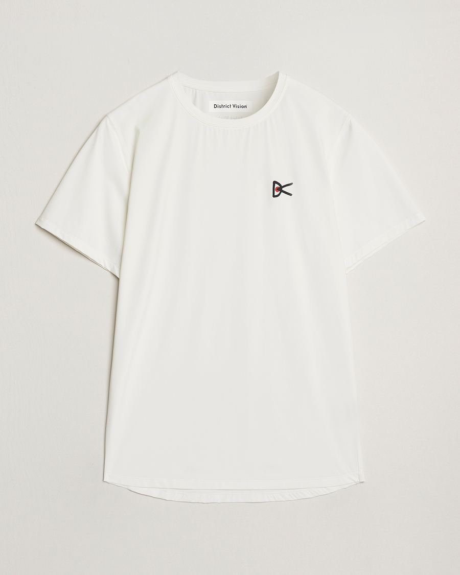 Homme | T-shirts | District Vision | Lightweight Short Sleeve T-Shirt Lunar White