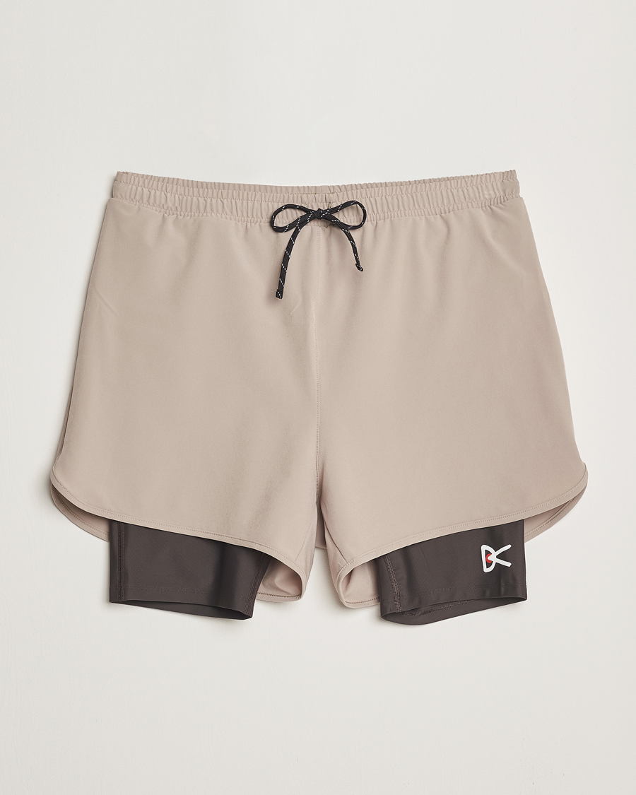 Homme | Shorts | District Vision | Layered Pocket Trail Shorts Khaki