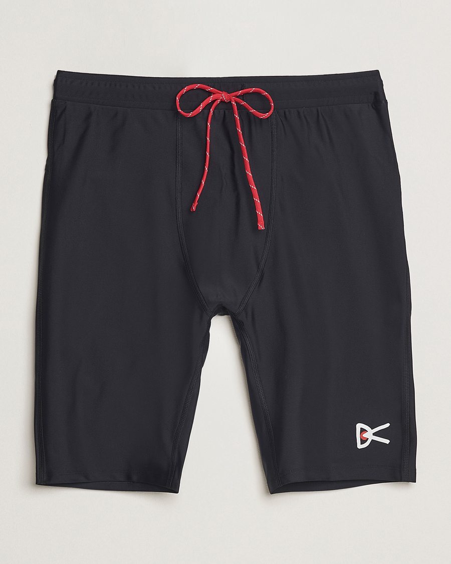 Homme | Shorts | District Vision | 9 Inch Recycled Half Tights Black