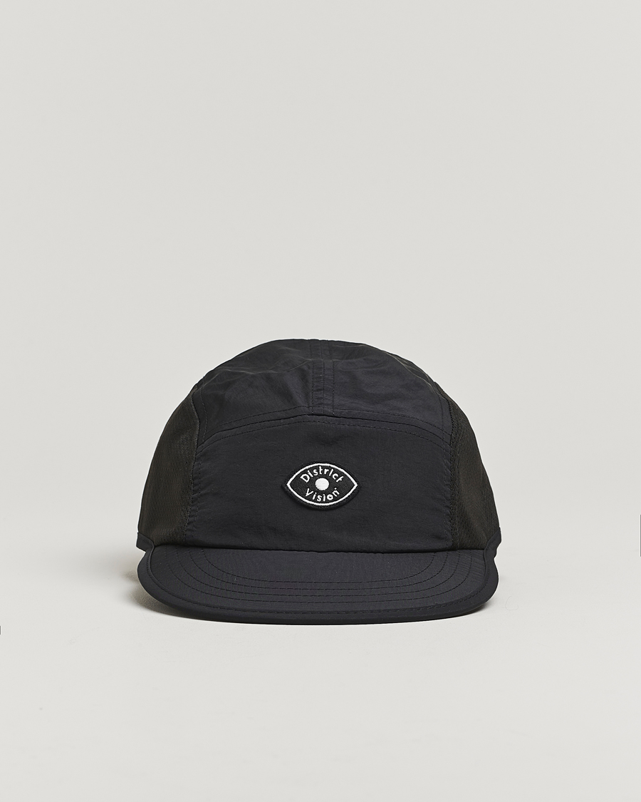 Homme | District Vision Performance Mesh Running Cap Black | District Vision | Performance Mesh Running Cap Black