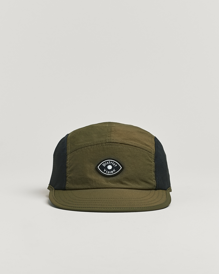 Homme | District Vision Performance Mesh Running Cap Olive | District Vision | Performance Mesh Running Cap Olive
