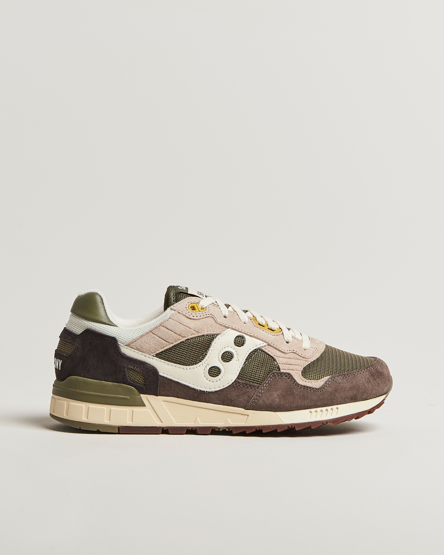 Homme | Saucony Shadow 5000 Sneaker Green/Off White | Saucony | Shadow 5000 Sneaker Green/Off White