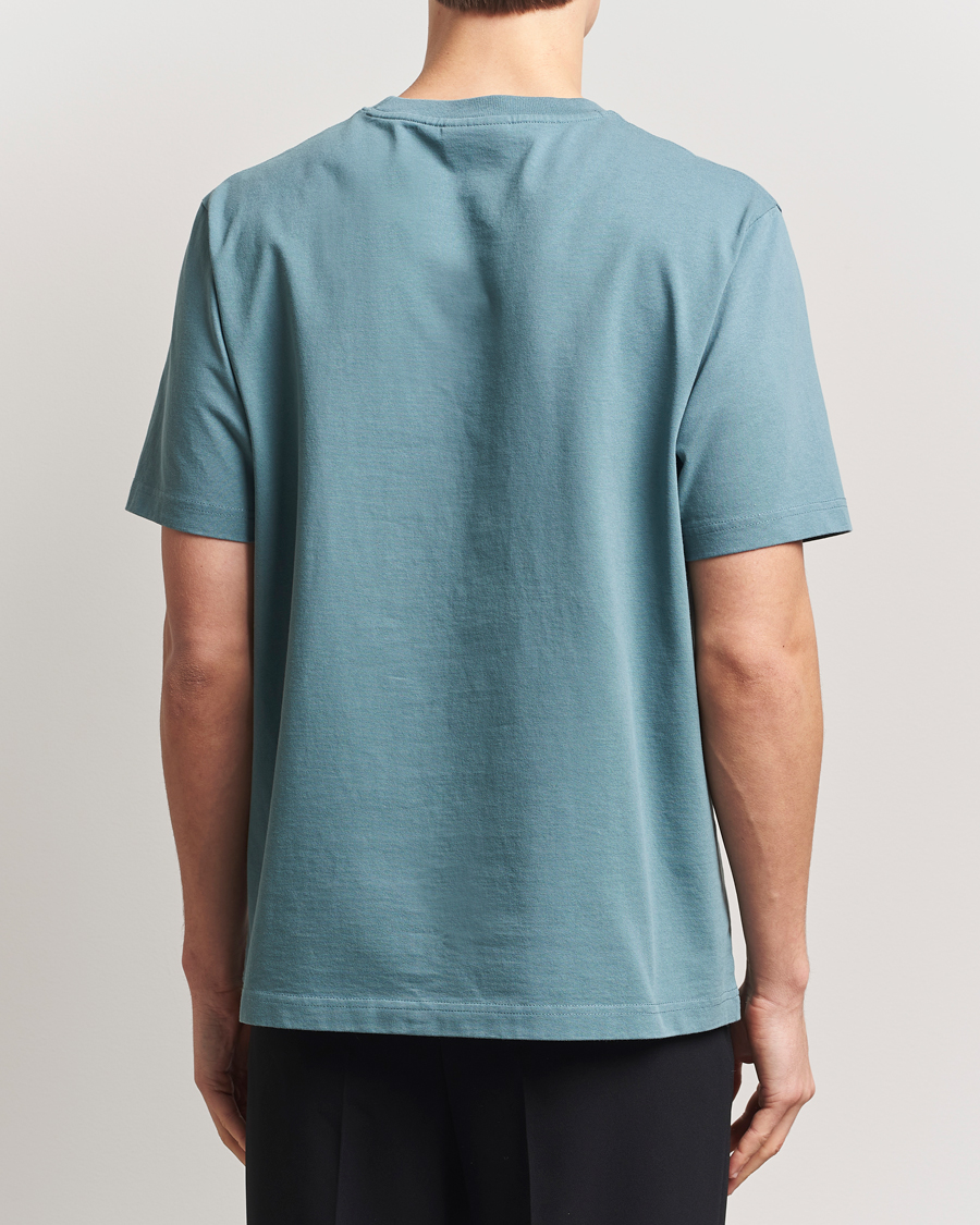 Homme | T-shirts | Maison Kitsuné | Tonal Fox Head T-Shirt Seine Blue