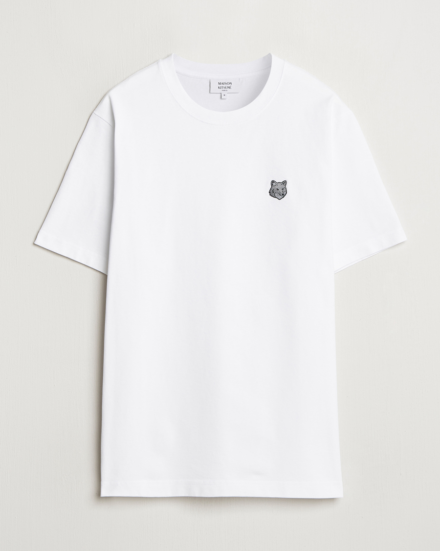 Homme | T-shirts | Maison Kitsuné | Bold Fox Head T-Shirt White