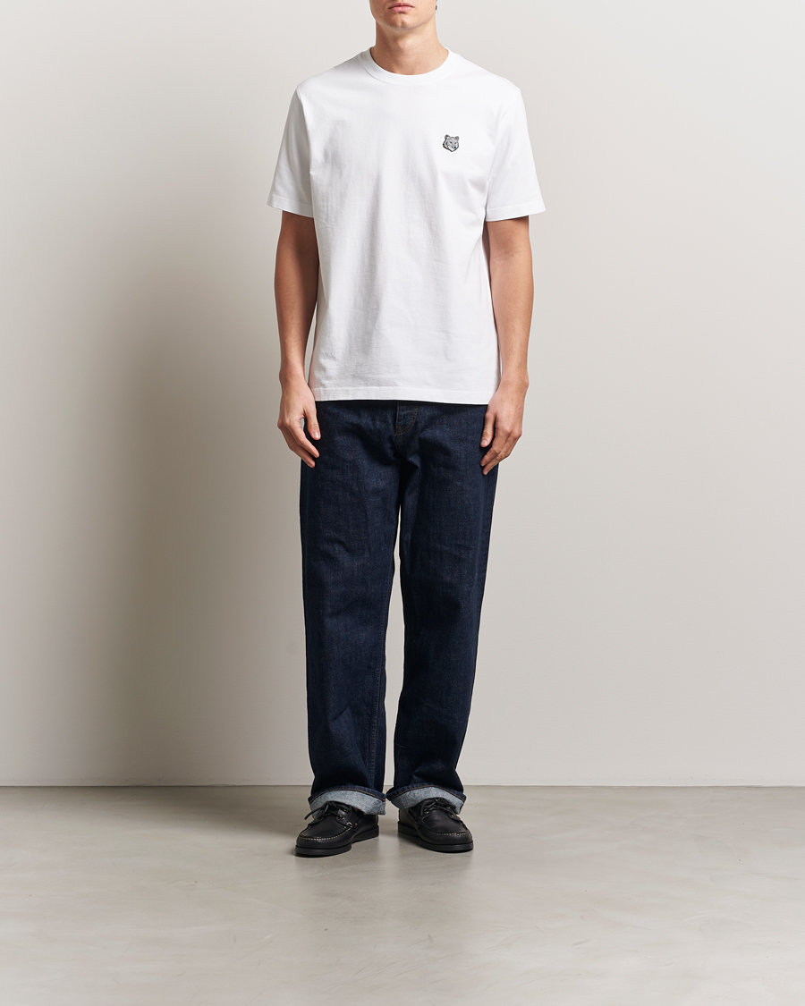 Homme | T-shirts | Maison Kitsuné | Bold Fox Head T-Shirt White