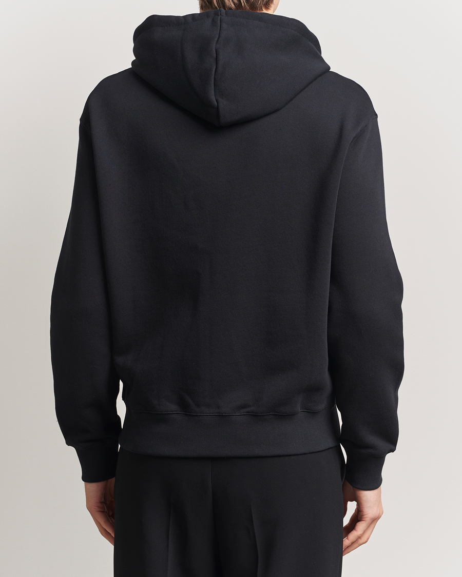 Homme | Pulls Et Tricots | Maison Kitsuné | Tonal Fox Head Full Zip Hoodie Black