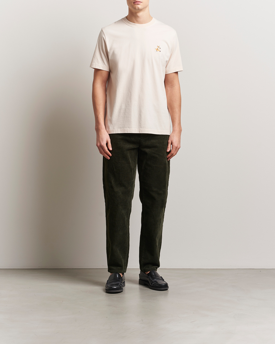 Homme | T-shirts | Maison Kitsuné | Speedy Fox T-Shirt Warm Stone