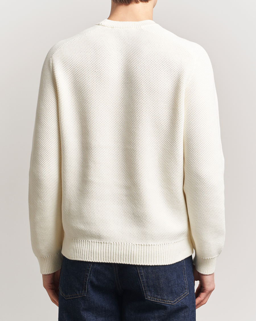 Homme | Pulls Et Tricots | Maison Kitsuné | Varsity Embroidered Sweater Milk