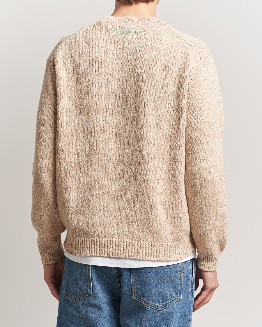 Homme | Pulls Et Tricots | Maison Kitsuné | Abstract Daisy Sweater Dune