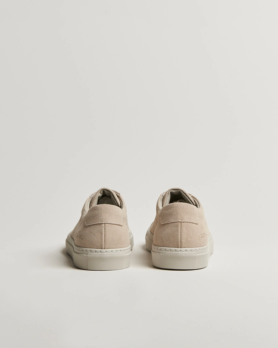 Homme | Common Projects Original Achilles Suede Sneaker Beige | Common Projects | Original Achilles Suede Sneaker Beige
