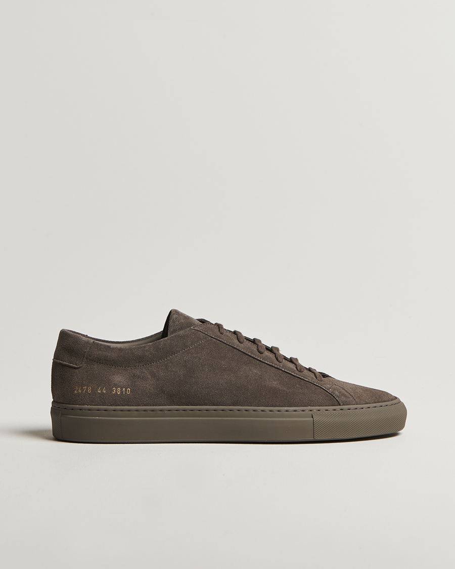 Homme | Common Projects Original Achilles Suede Sneaker Clay | Common Projects | Original Achilles Suede Sneaker Clay