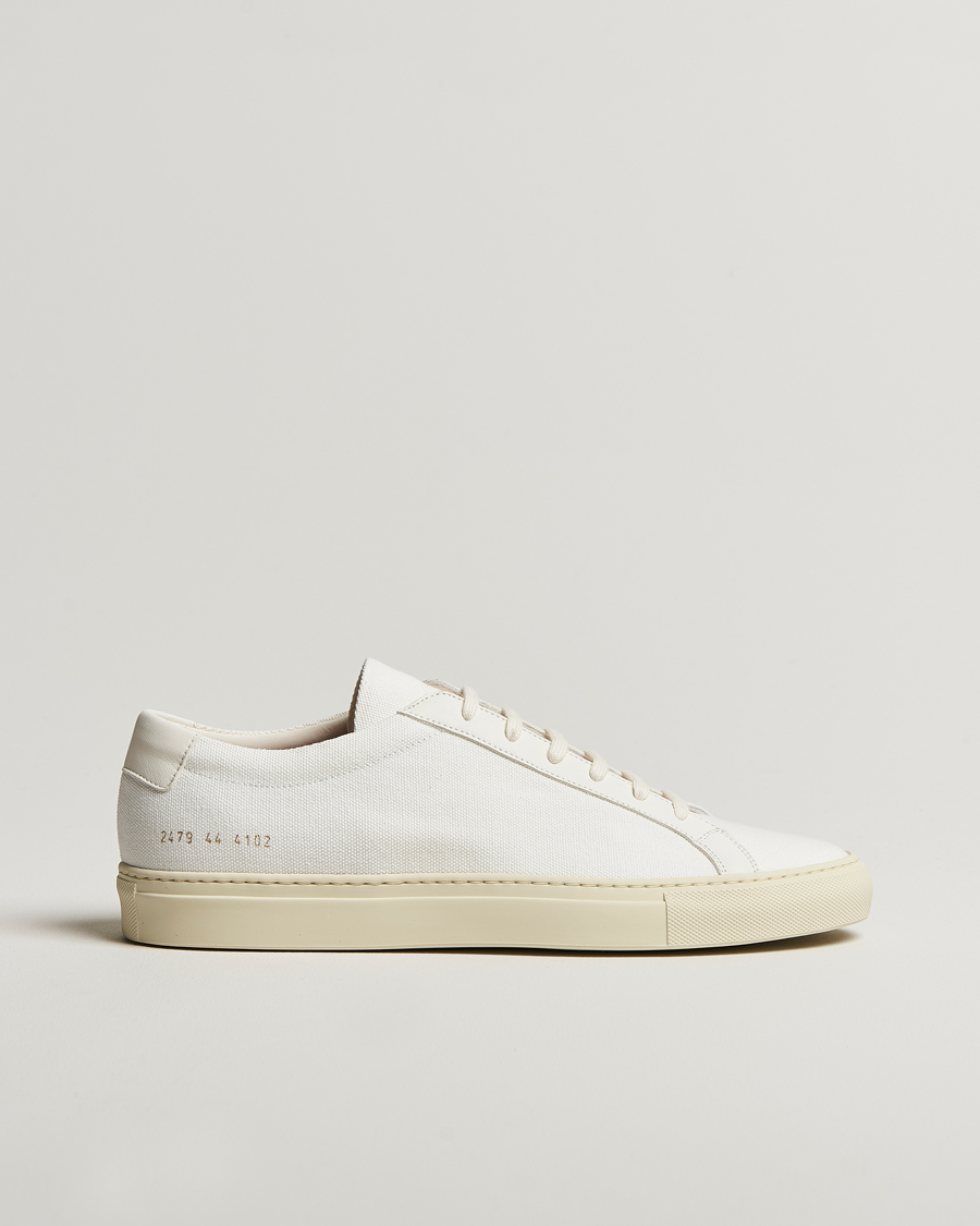 Homme | Common Projects Original Achilles Canvas Sneaker Off White | Common Projects | Original Achilles Canvas Sneaker Off White
