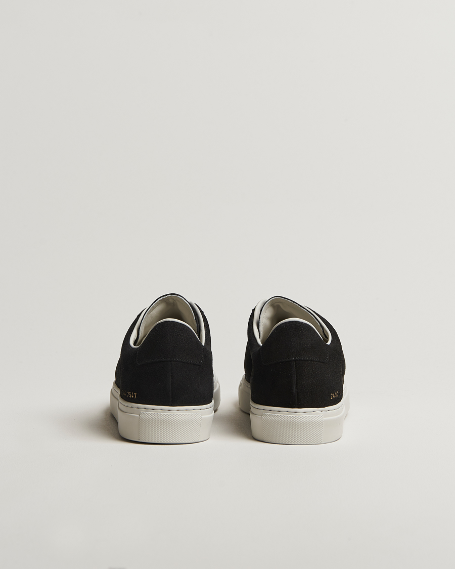 Homme | Common Projects Retro Suede Sneaker Black | Common Projects | Retro Suede Sneaker Black